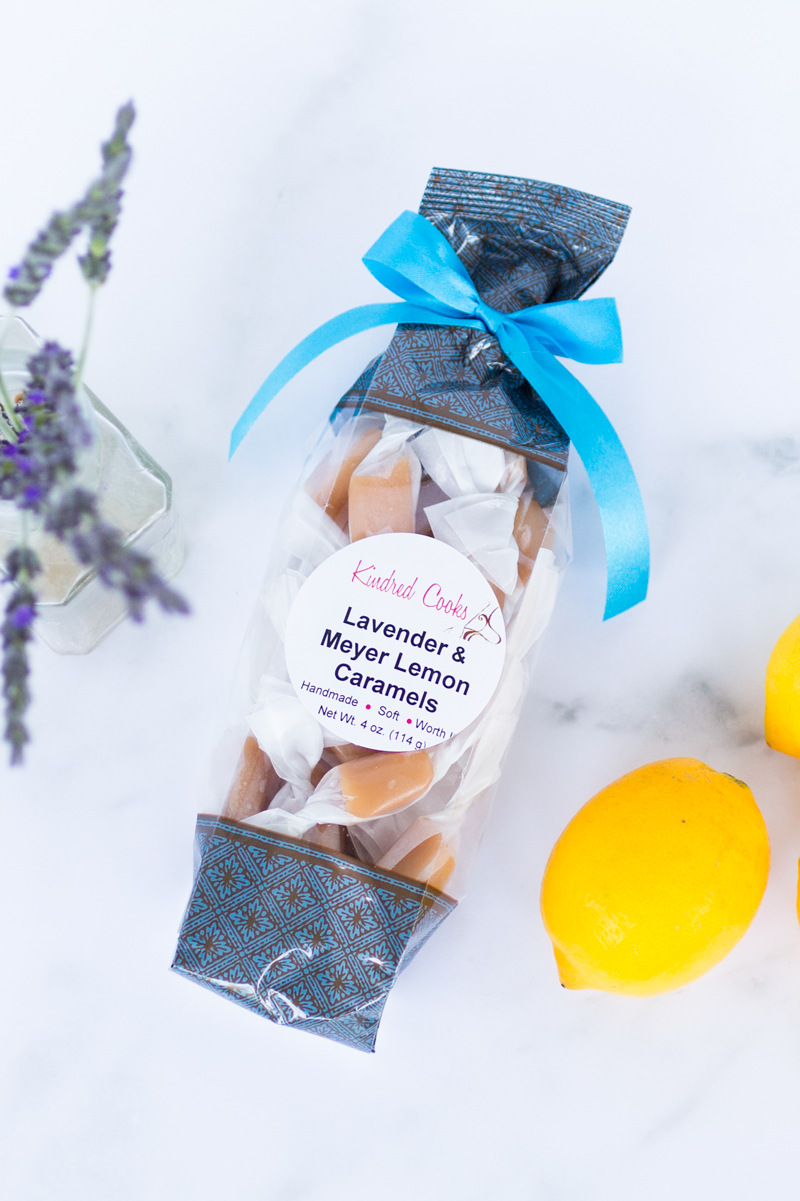 Lavender And Meyer Lemon Caramels