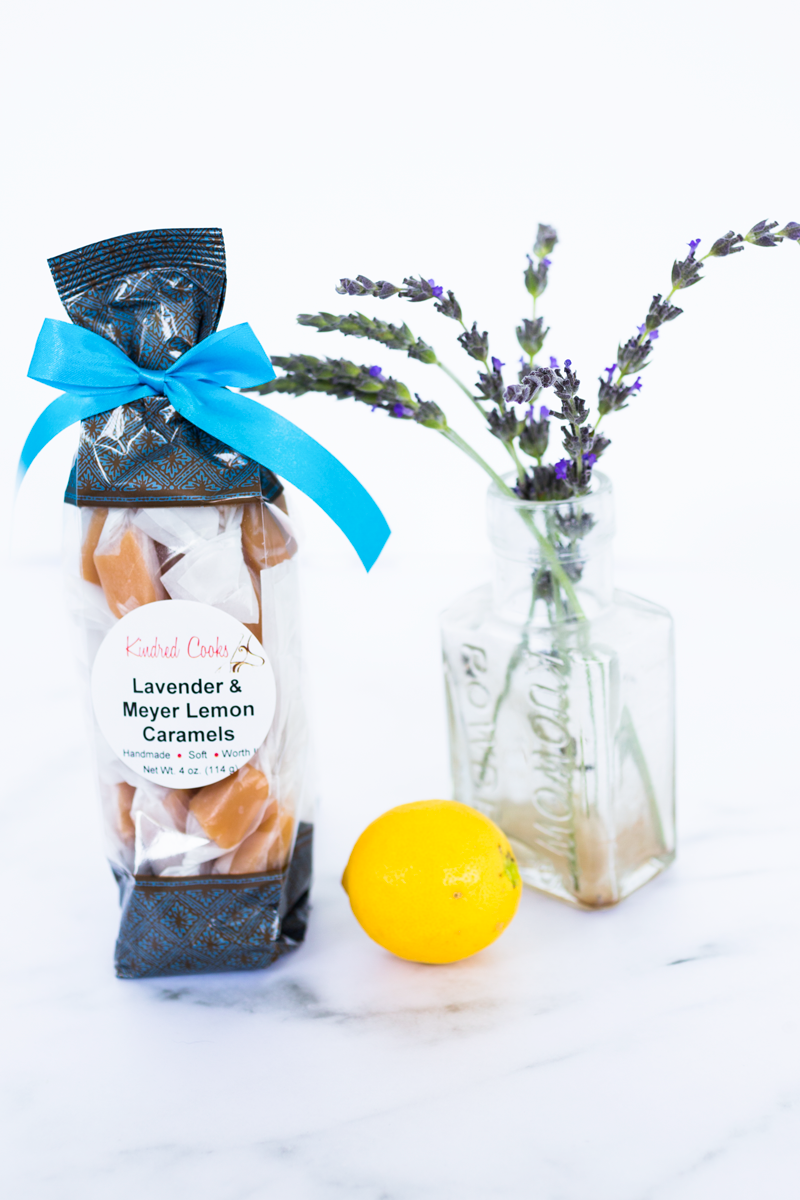 Lavender And Meyer Lemon Caramels