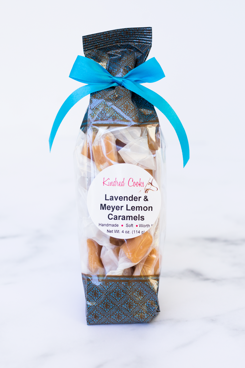 Lavender And Meyer Lemon Caramels