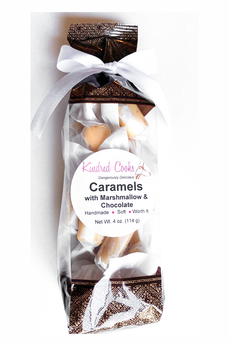 Marshmallow And Chocolate Caramels